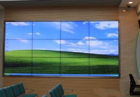 含山液晶拼接屏的另类用法。